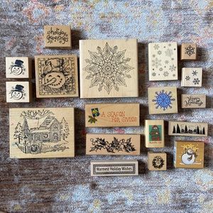 Rubber Stamps (Christmas)